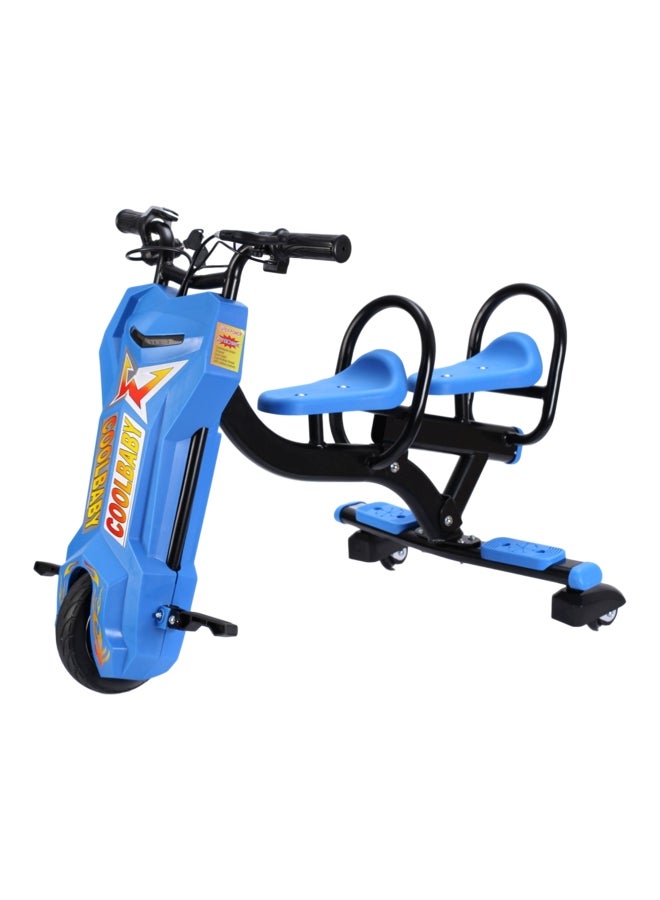 Adjustable Electric Drifting Ride On Toy Blue 70x55x21cm