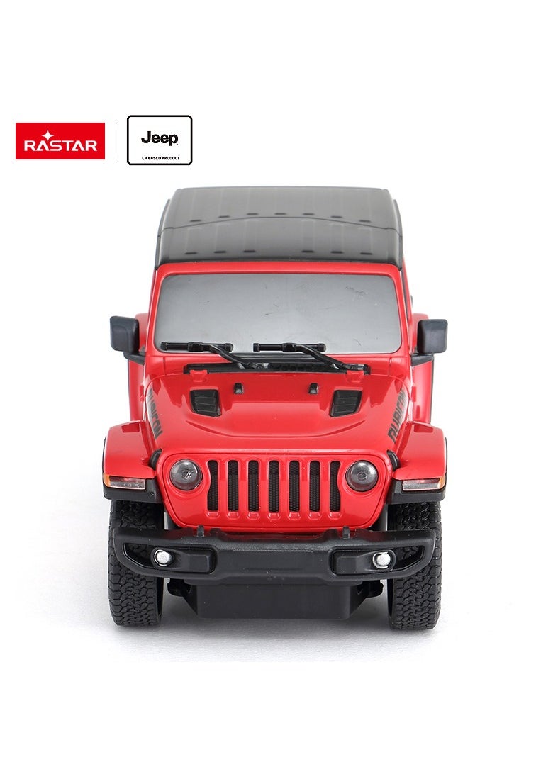 RASTAR Jeep Wrangler JL 1:24 RC Toy Car RED