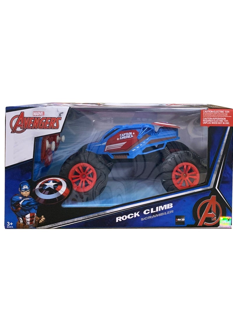 Captain America Full-Function Rock Climbing Slumber Stunt Remote Control Car