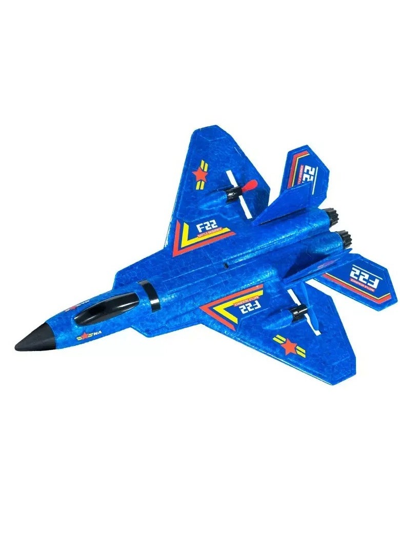 Flying Jet, Remote Control Airplanes Toy for Boys Girls Kids, RC AirPlane, F22 Airplane Fighter Ready to Fly, 2.4Ghz 2 Channel