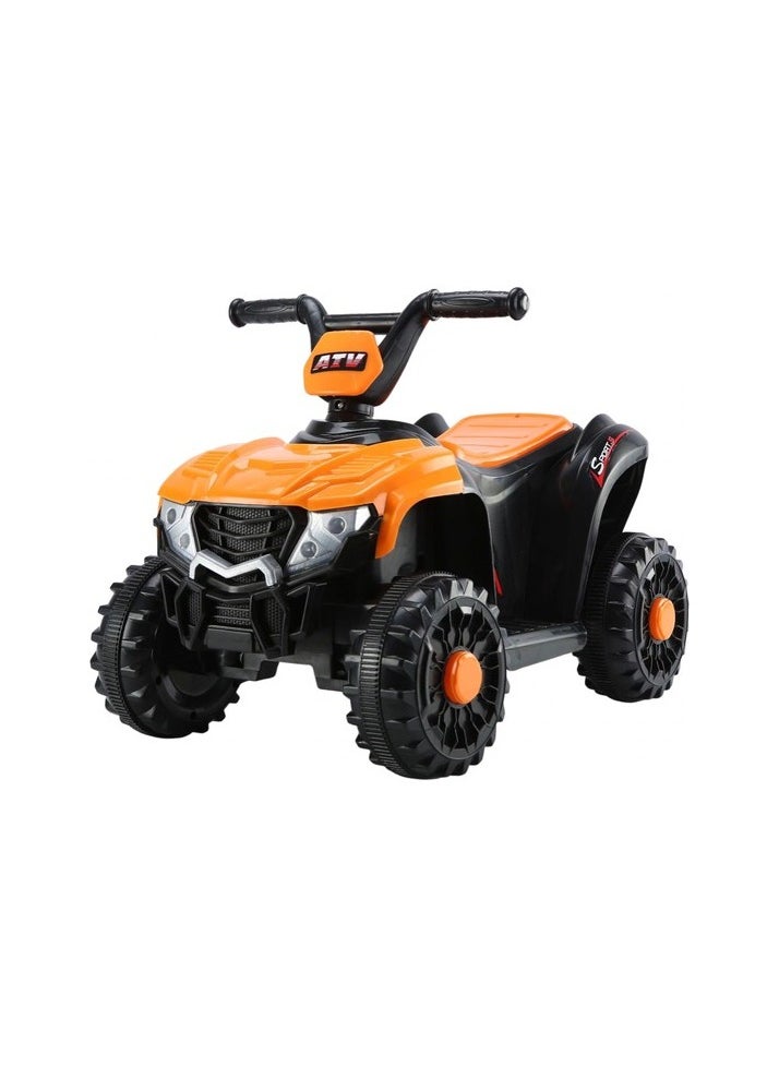 Children's Beach Car Four-Wheel Off-Road Motorcycle Four-wheel drive electric vehicle (abroad D Colour:Orange