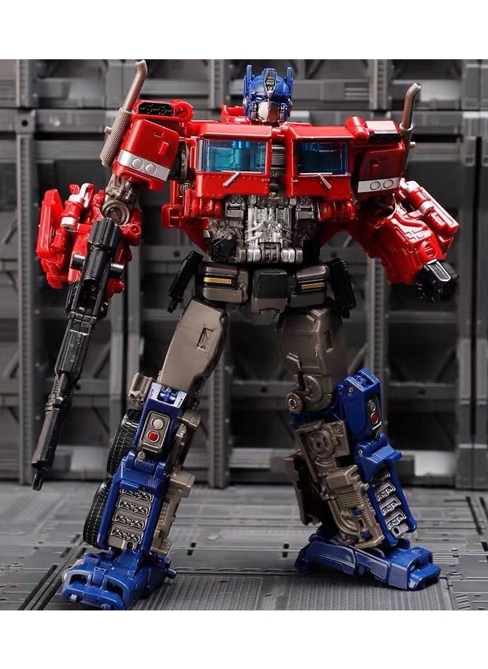 LİNPU-HB Child Deformation Toy Optimus Prime Model Colour:White - Red