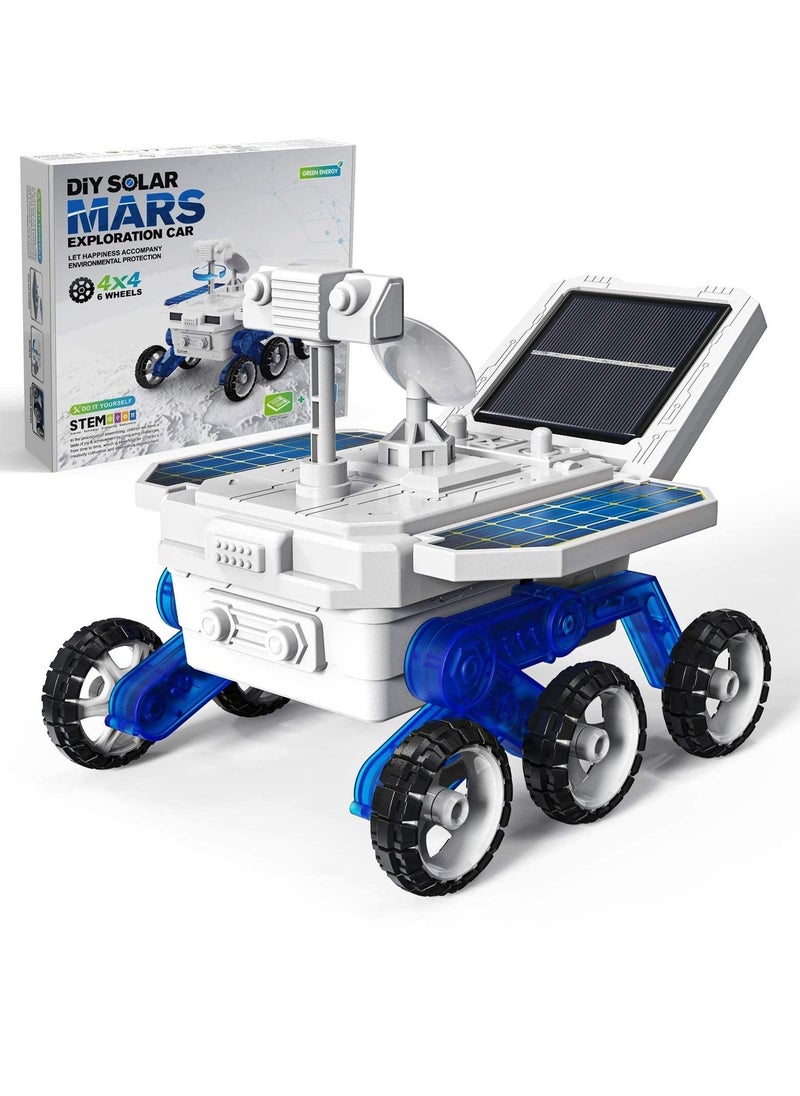 Space Toys Projects for Kids Ages 8-12+, DIY Solar Power Mars Rover Car, Science Experiment Robot Engineering Building Kits, Educational Birthday Gifts for 6-14 Year Old