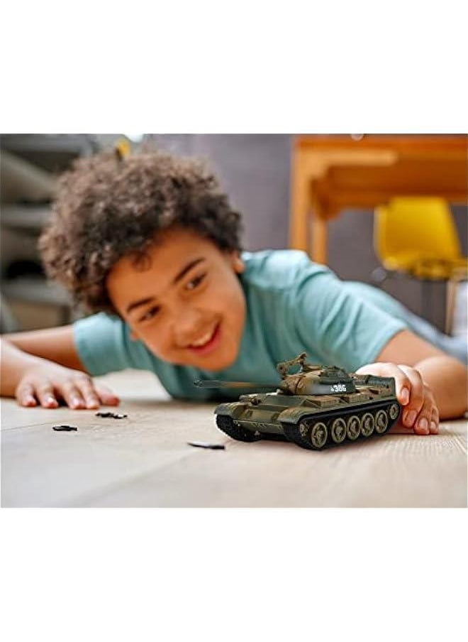 Heavy Duty Military Russian Tank T55 1:56 Alloy Diecast Tank Model Toy - Ideal Birthday Surprise for Teen Boy, Army Friend