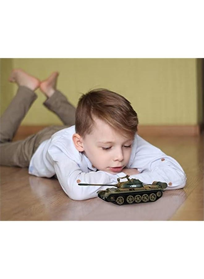 Heavy Duty Military Russian Tank T55 1:56 Alloy Diecast Tank Model Toy - Ideal Birthday Surprise for Teen Boy, Army Friend