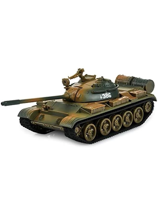 Heavy Duty Military Russian Tank T55 1:56 Alloy Diecast Tank Model Toy - Ideal Birthday Surprise for Teen Boy, Army Friend