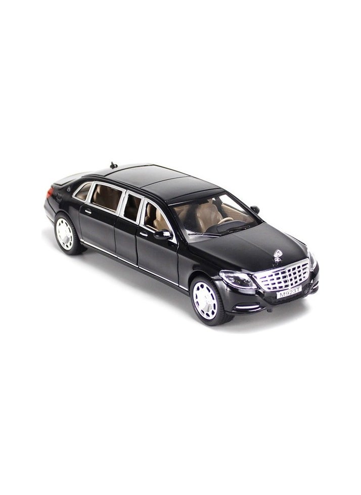 1:24 Mercedes-Benz Maybach S600 Expanded Alloy Car Toy Model Colour:Black