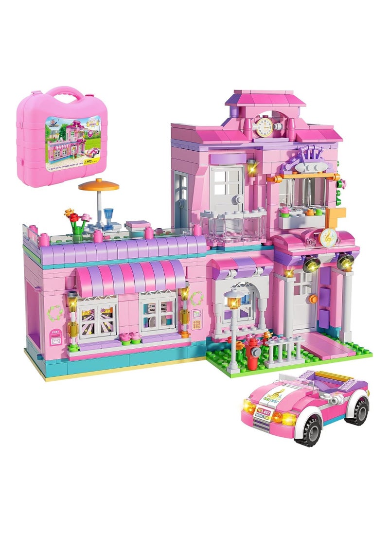 Happy Family Party Creative Building Toy Set for Kids, Best Learning and Roleplay Gift for Girls and Boys with Storage Box