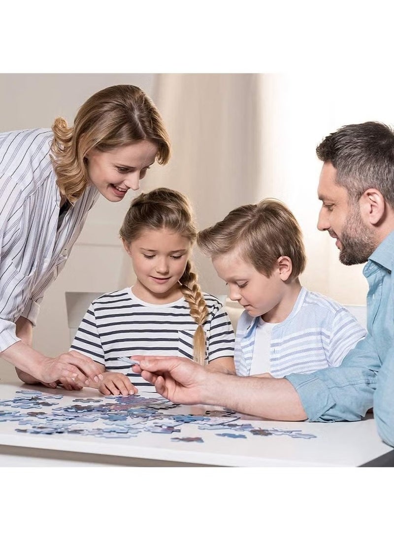 1000-Piece Printed Cartoon Puzzle - Engaging Educational Jigsaw for Kids and Adults