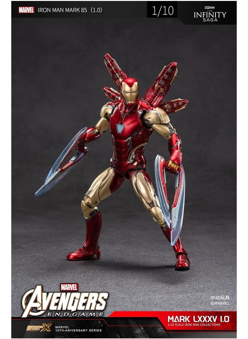 Iron Man Mark 85 Action Figure From Avengers Endgame - 7Inch