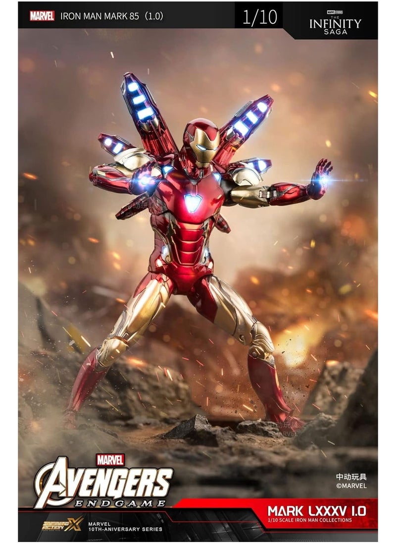 Iron Man Mark 85 Action Figure From Avengers Endgame - 7Inch