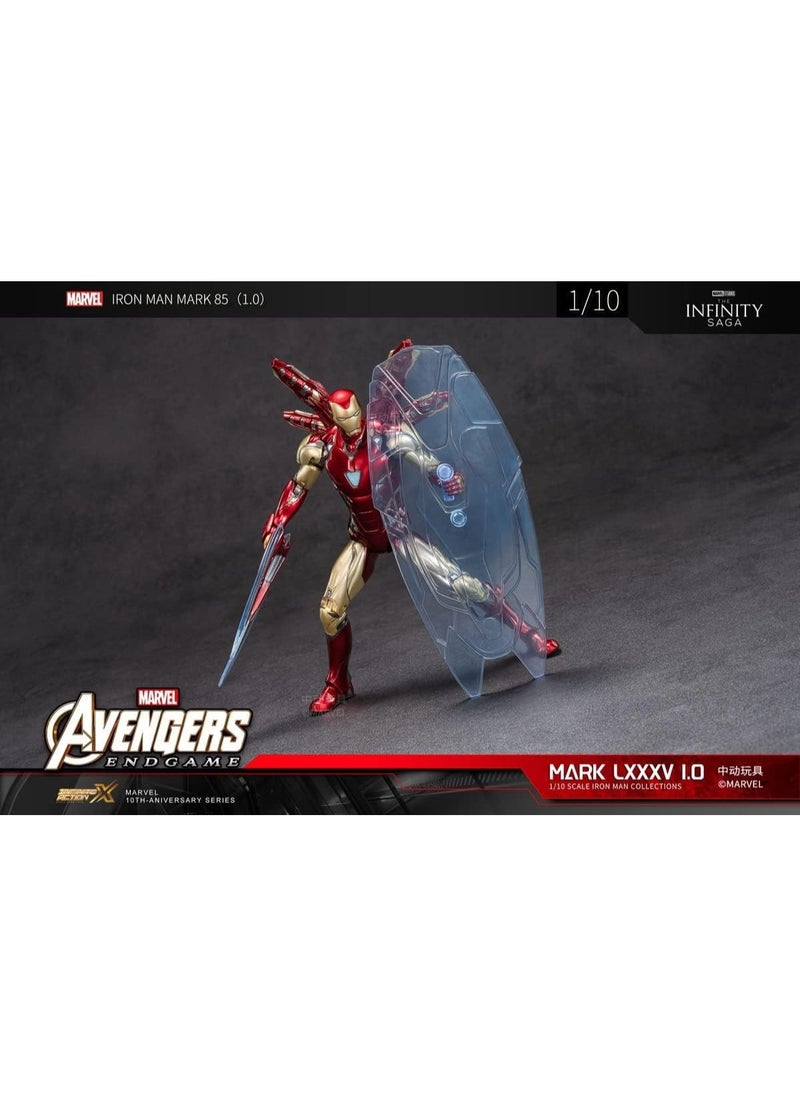 Iron Man Mark 85 Action Figure From Avengers Endgame - 7Inch