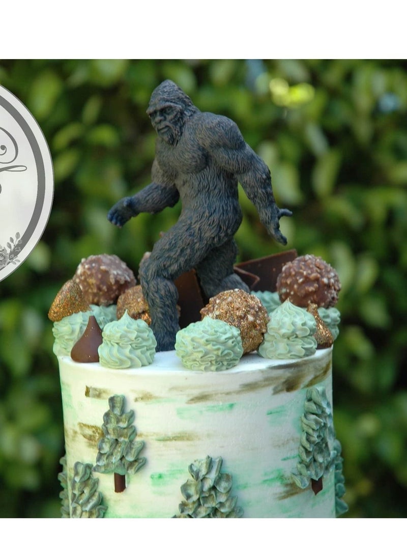 Bigfoot Statue, Resin Garden Bigfoot Sasquatch Statue, Desktop Bigfoot Decoration Home and Office Garden, Indoor Desk Decoration Gift for Home and Office