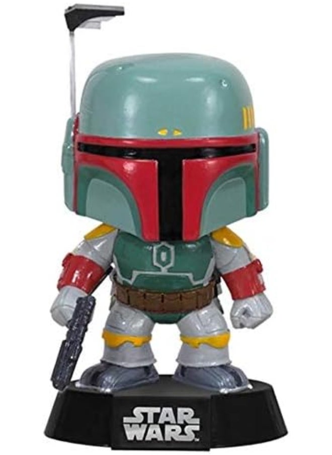 Funko Pop! Star Wars: Boba Fett #08 Vinyl Bobble-Head Figure (Bundled with Pop Box Protector Case)