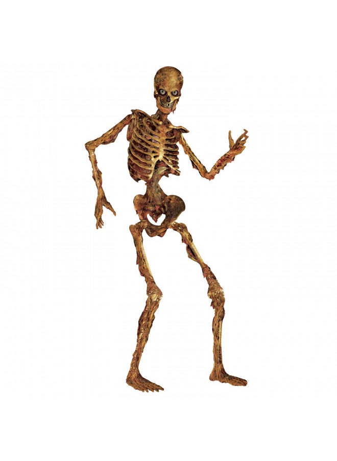 Beistle Jointed Skeleton Figurine for Party 6 Feet Paper Cutout