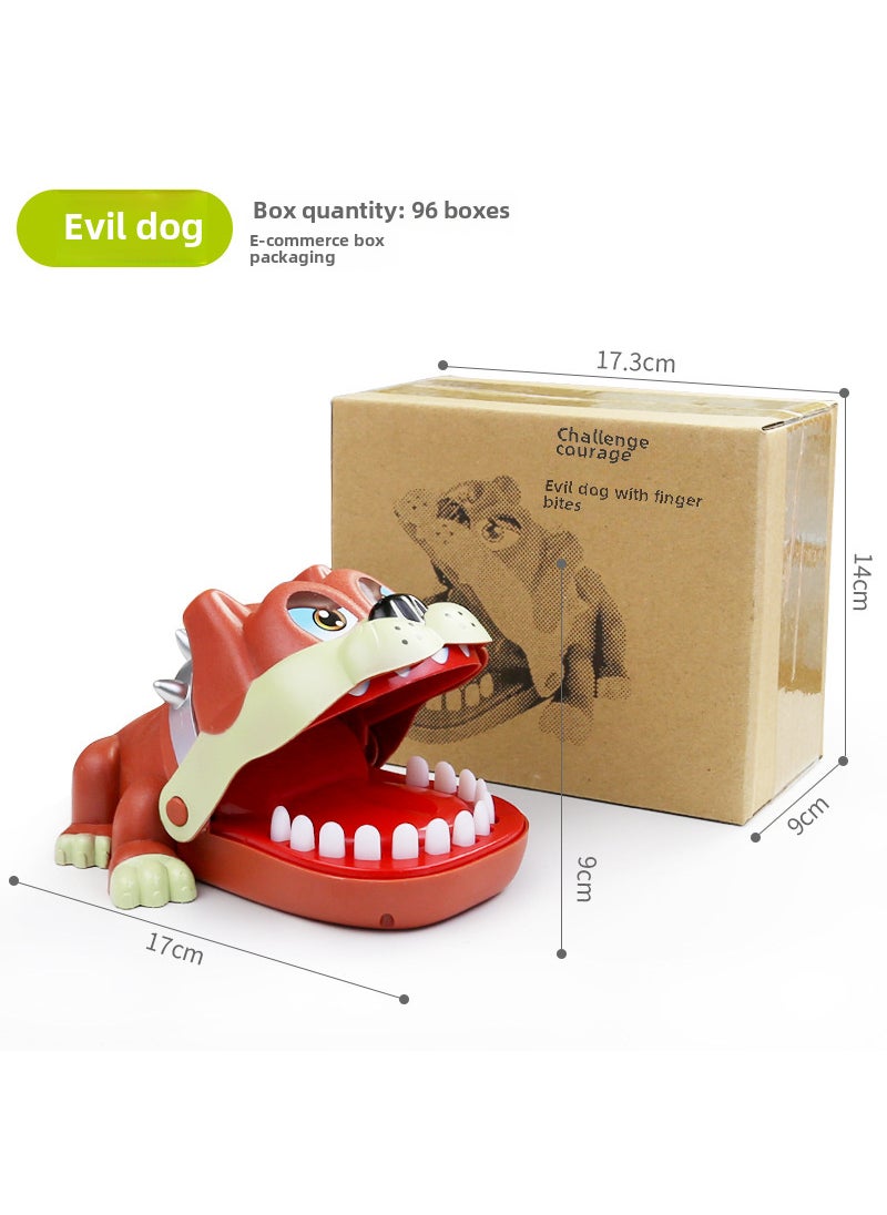 Jumbo Crocodile Bite Finger Game for KidsEvil Dog [E-commerce Box]] Evil Dog [E-commerce Box]]