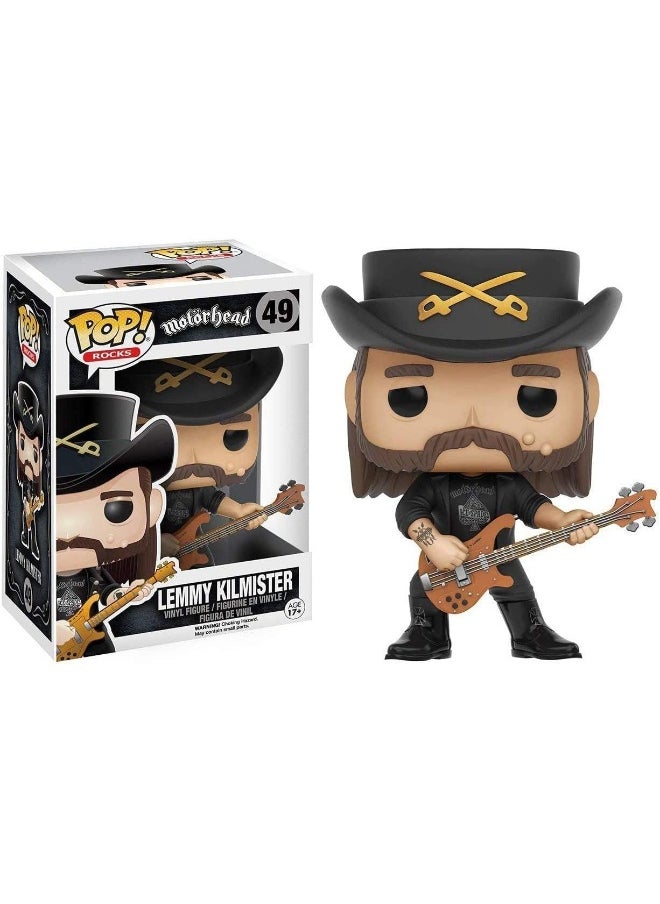 Funko POP Rocks: Lemmy Kilmister Action Figure - Black