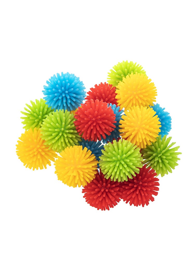 Stress Relief Spiky Massage Balls 3CMRed Red