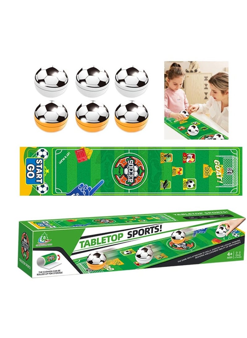 Tabletop Game for Family Party, Football Board Game, Shuffleboard, Curling Game, Interactive Family Party Games for Kids and Adults, Indoor, Outdoor, Travel