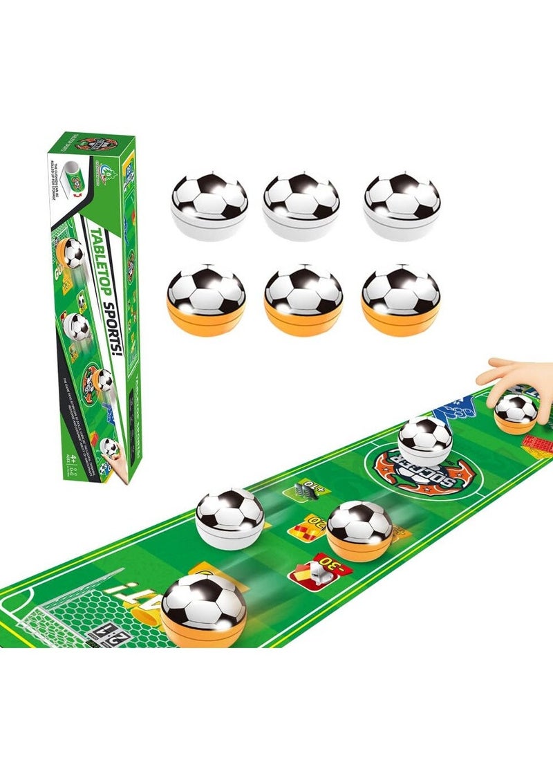 Tabletop Game for Family Party, Football Board Game, Shuffleboard, Curling Game, Interactive Family Party Games for Kids and Adults, Indoor, Outdoor, Travel