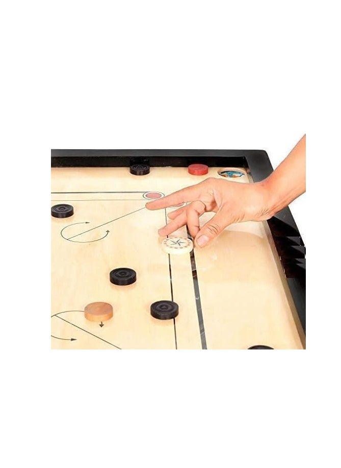 Carrom Board,Ultimate Carrom Experience, Family Fun Carrom Board 30x30