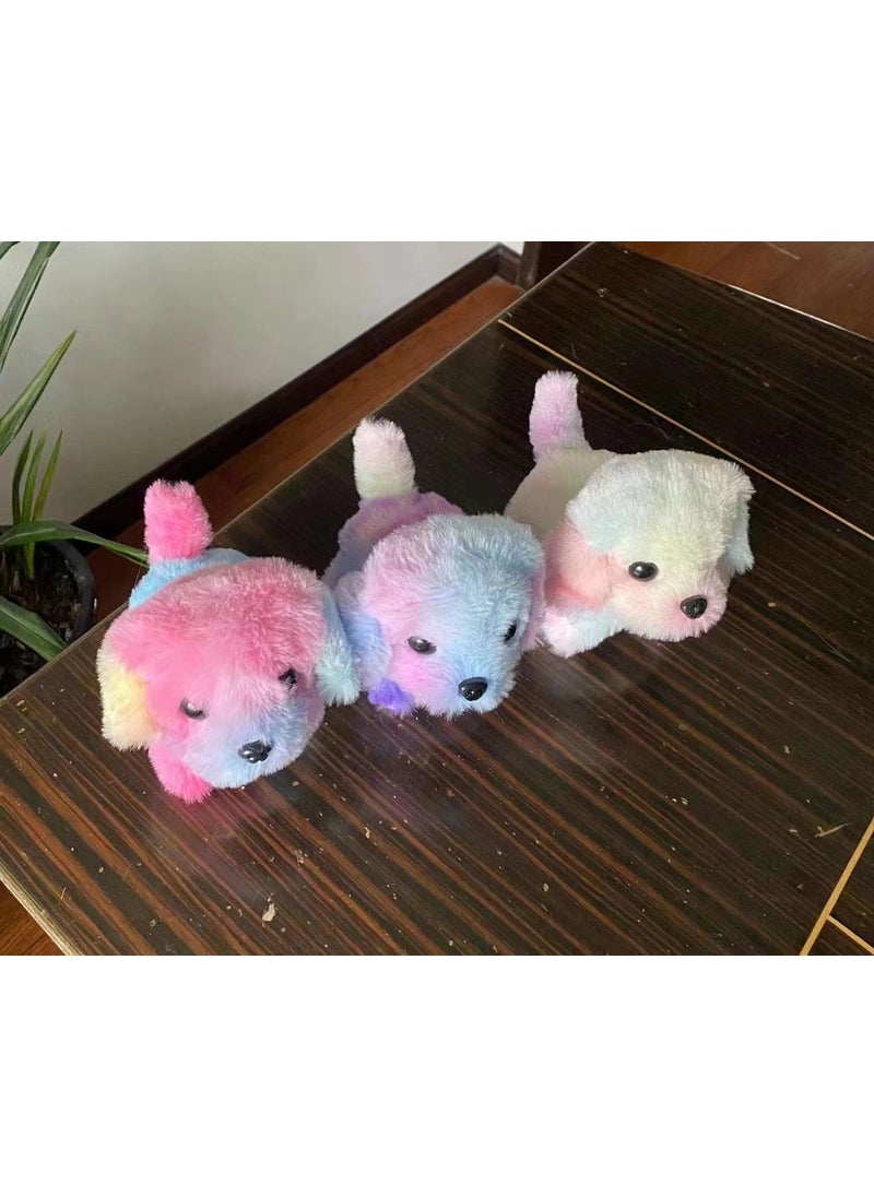 Interactive Teddy Dog Plush ToyColor dog (random color) Color dog (random color)