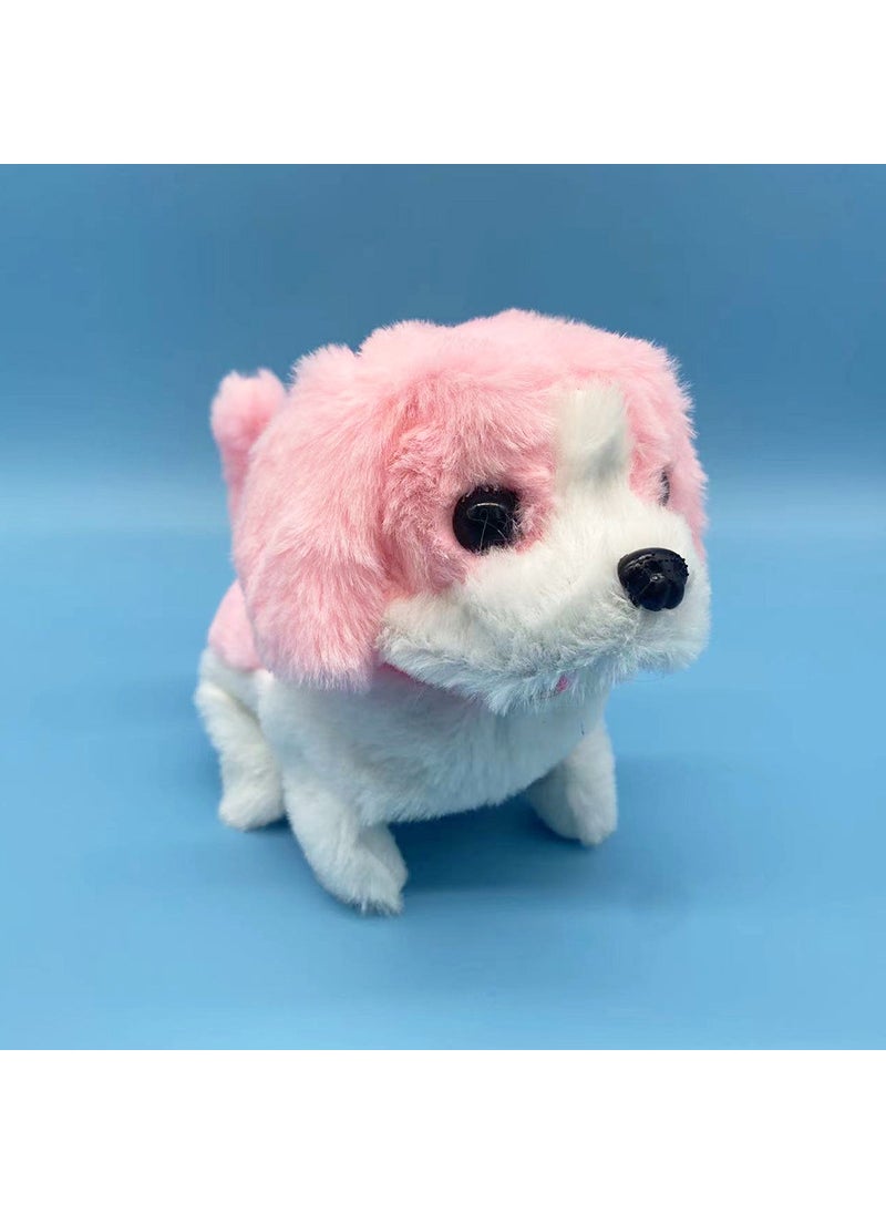 Interactive Teddy Dog Plush ToyPink Dog (medium) Pink Dog (medium)