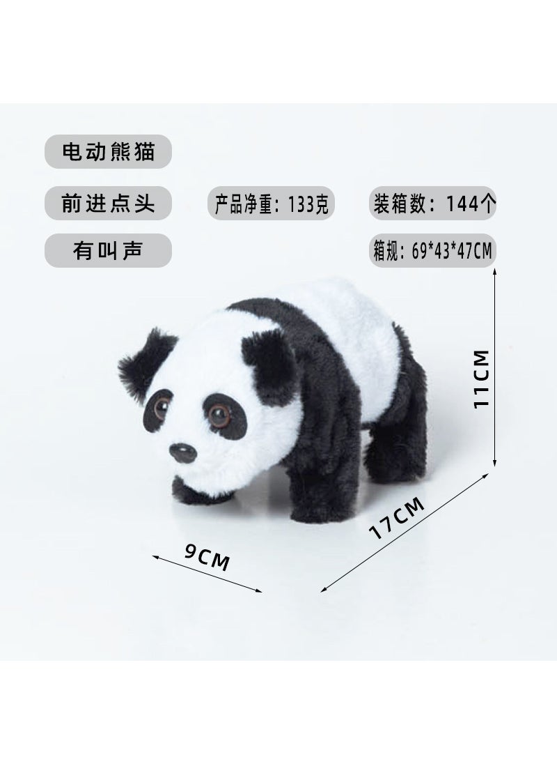 Interactive Teddy Dog Plush ToyPanda Panda