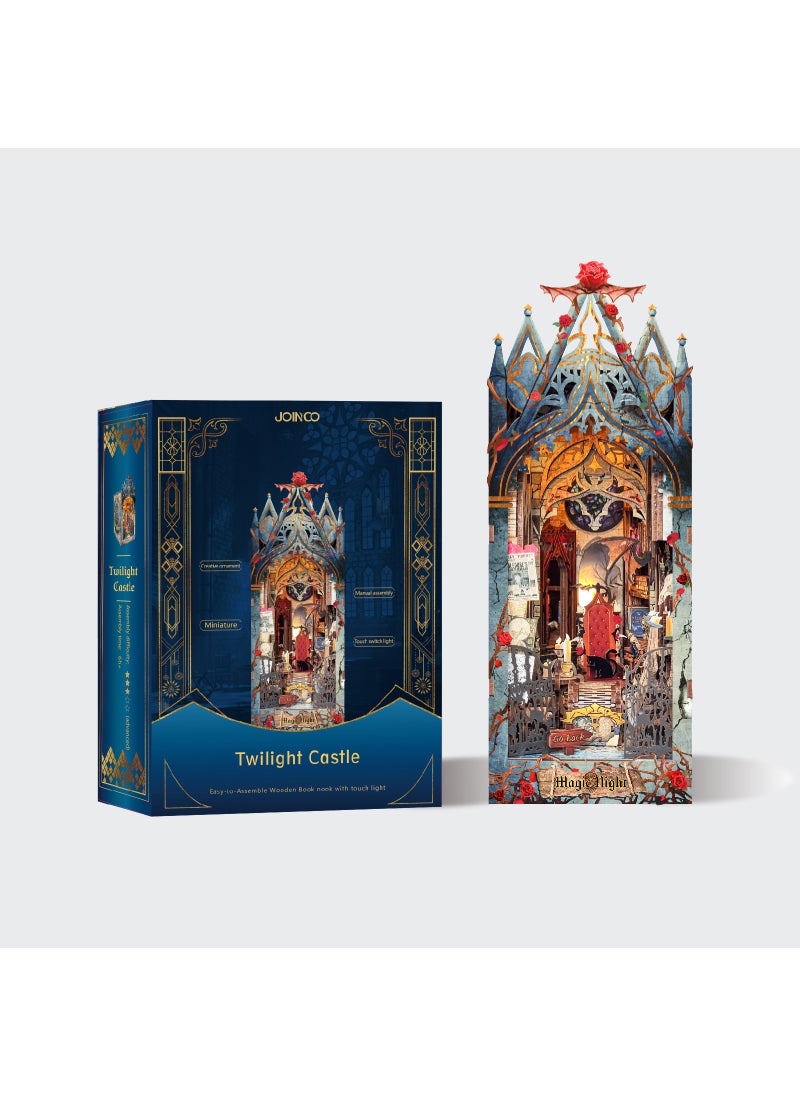 Pastoral Diary 3D DIY Cottage Handcraft Model Kit SQ-07W-Twilight Castle-English version