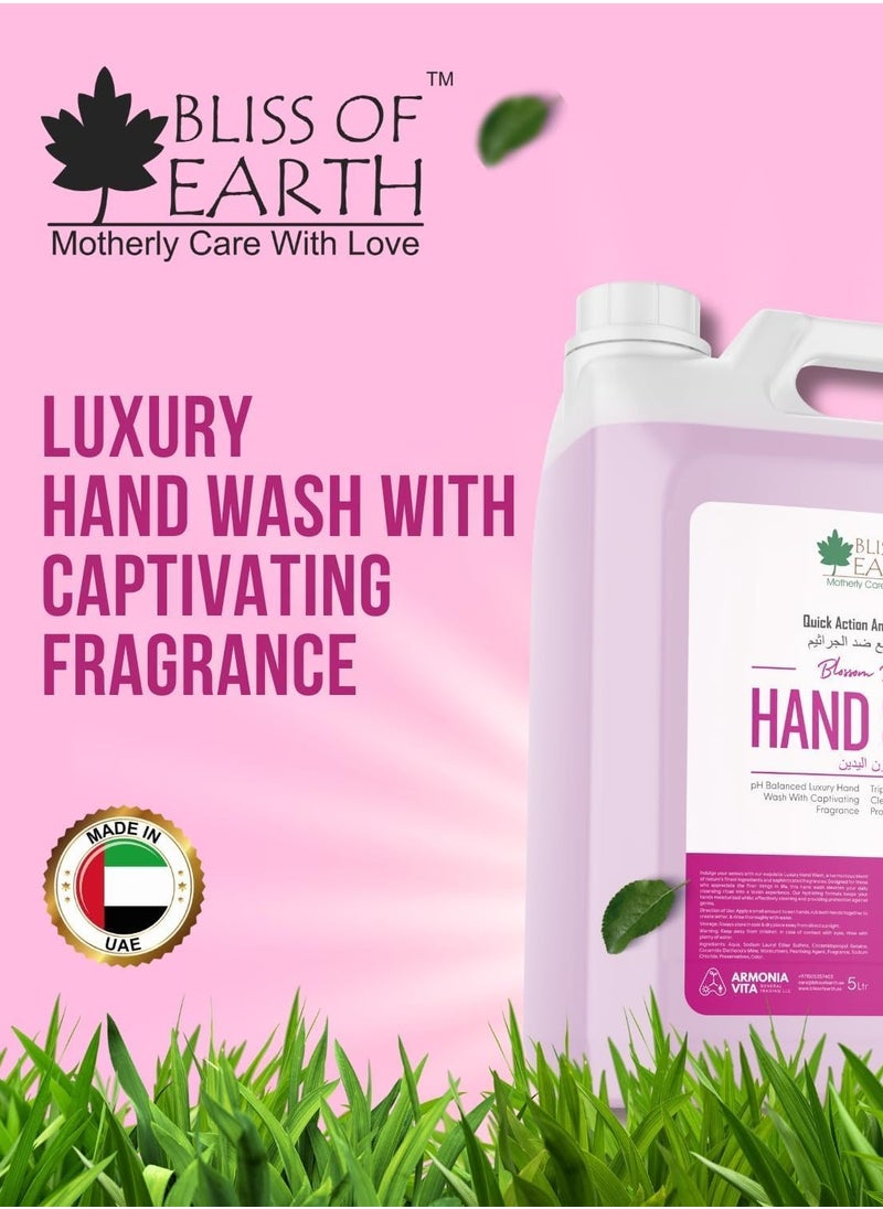 Hand Wash Refill, Refreshing Luxury Lily & Blossom Blast Combo,10 Litres.