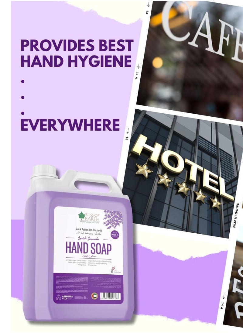 Hand Wash Refill, Refreshing Lavish Lavender & Blossom Blast & Citrus Pack of 3, 15 Litres