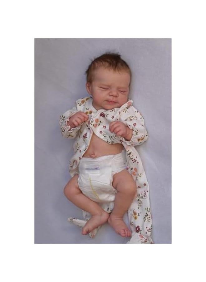 Baby Dolls Full Body Girl 18 Inch Realistic Lifelike Reborn Vinly Doll Adorable Reborn Anatomically Correct Baby Doll That Look