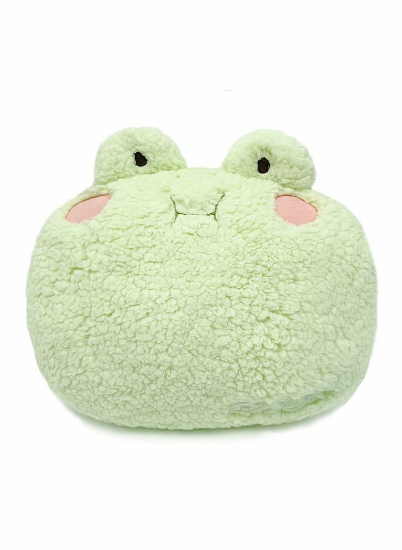 Frog Plush Pillow, Adorable Frog Stuffed Animal, Home Cushion Decoration Frog Plush Toy Throw Pillow Decorations Gifts for Women Kids Birthday