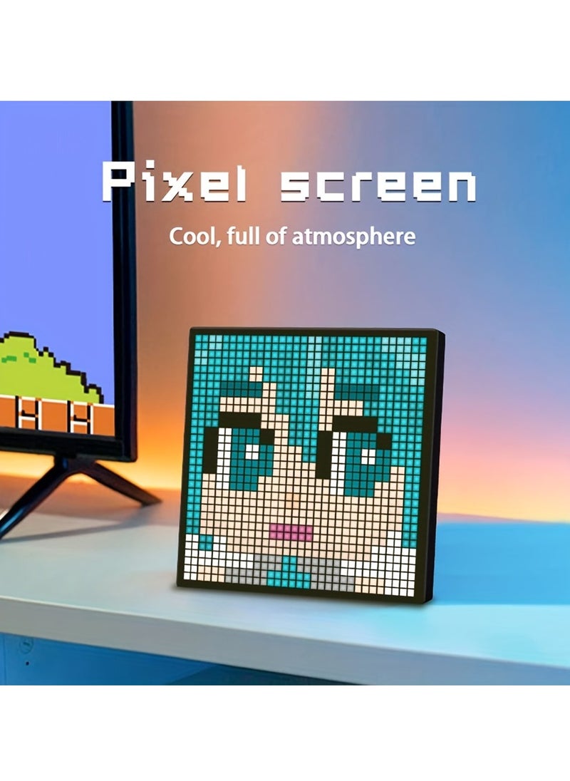 1pc LED Pixel Display - Create Dynamic Visuals with App-Controlled Animation - Perfect for Home Decor, Art, Game Rooms, Bars & More - A Unique, Unforgettable Gift Idea 32X32