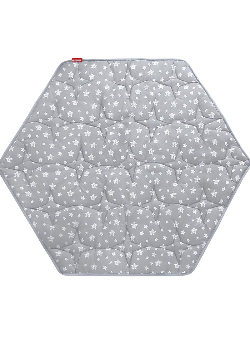 Hexagon Playpen Mat, Baby Playmat Fits Regalo Portable Play Yard 48 Inch and hiccapop 53