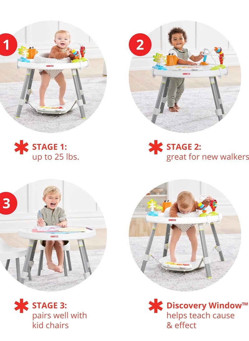 Skip Hop Baby Activity Center: Interactive Play Center with 3-Stage Grow-with-Me Functionality, 4mo+, Explore & More