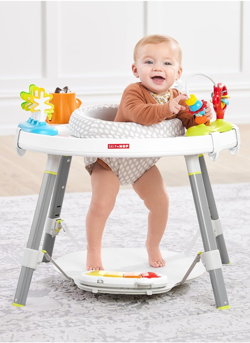 Skip Hop Baby Activity Center: Interactive Play Center with 3-Stage Grow-with-Me Functionality, 4mo+, Explore & More