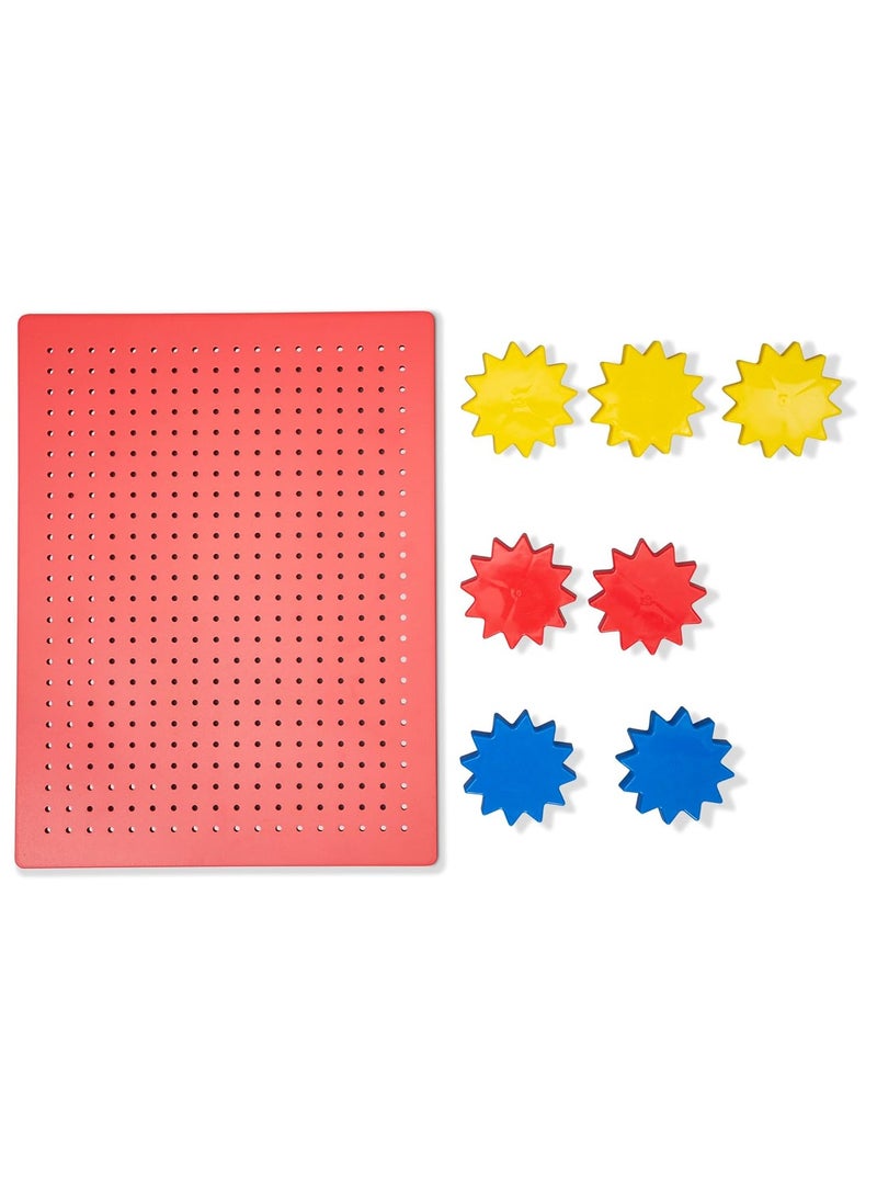 Play and Learn Sensory Table for Kids, White/Primary