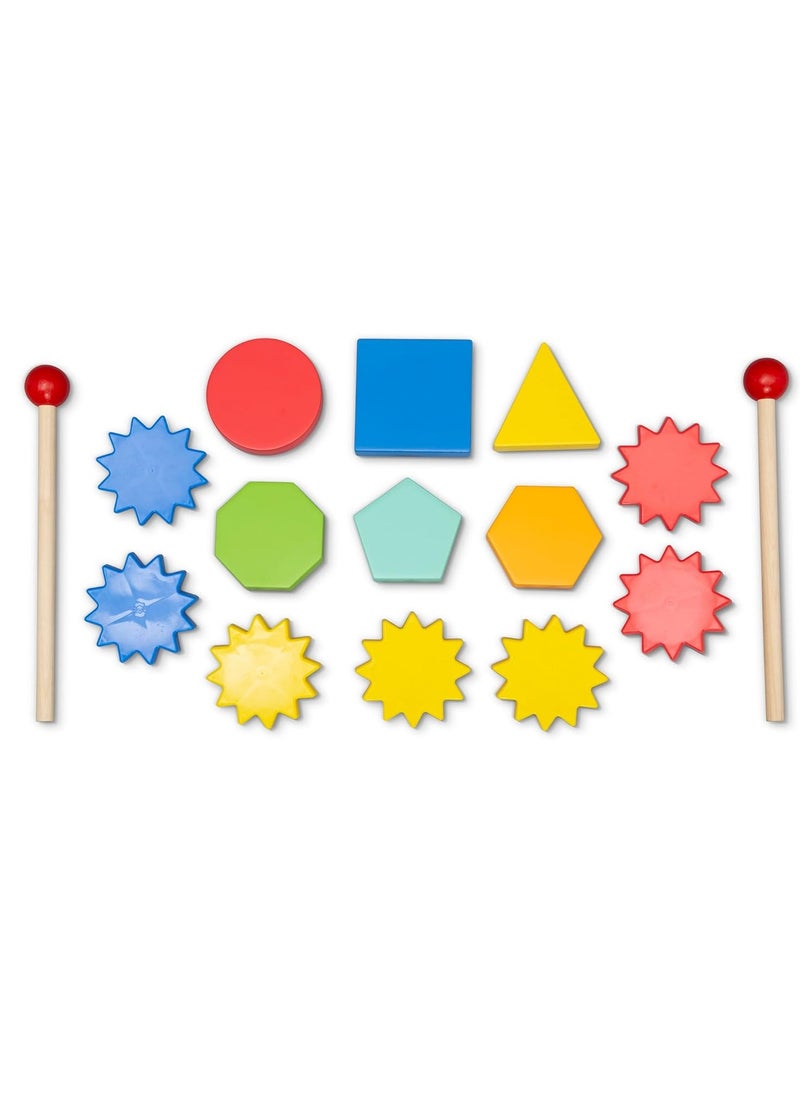 Play and Learn Sensory Table for Kids, White/Primary