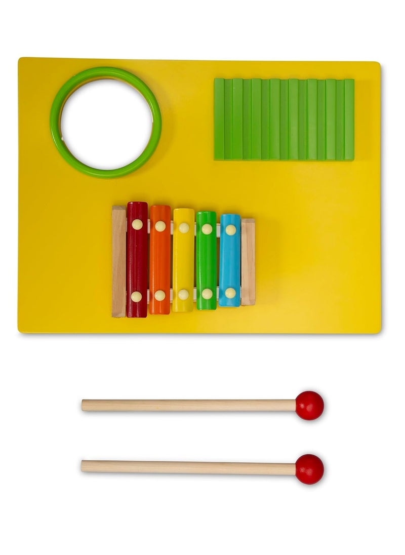 Play and Learn Sensory Table for Kids, White/Primary