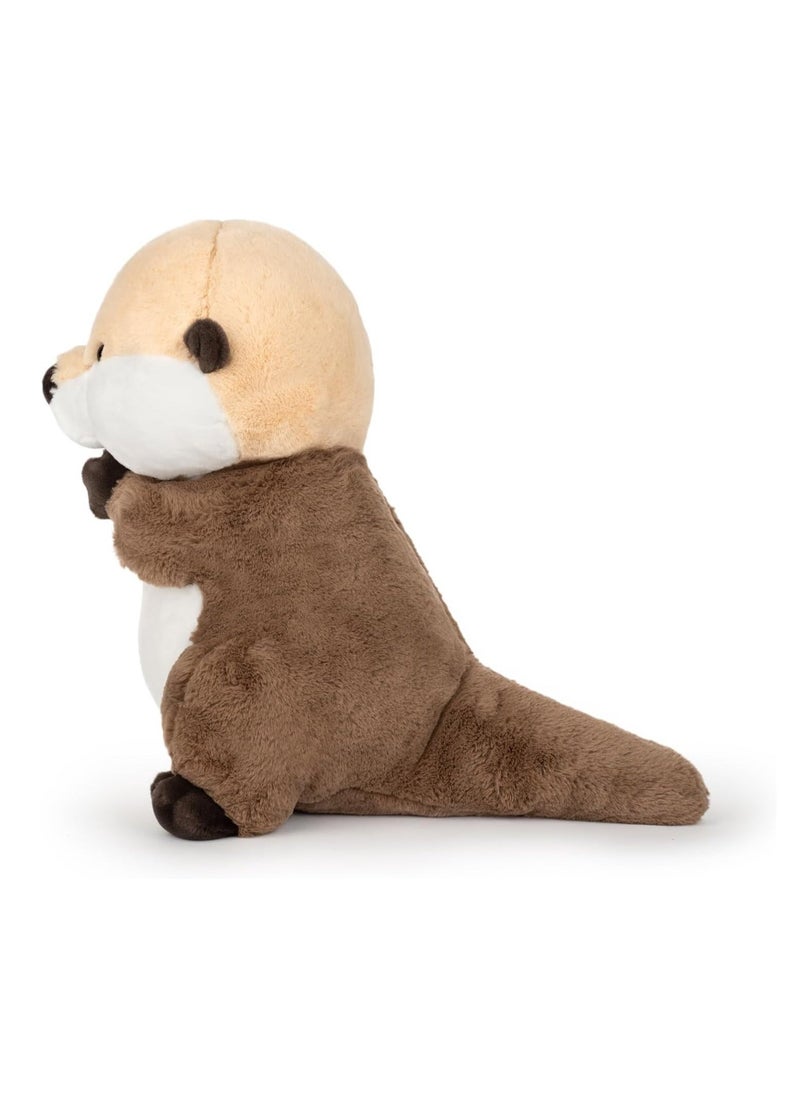 Plush Toy Otter Stuffed Animals Otter Plush Cute Sea Soft Otter Plushie Toy Christmas Birthday for Kids Children Girls Boys 25cm