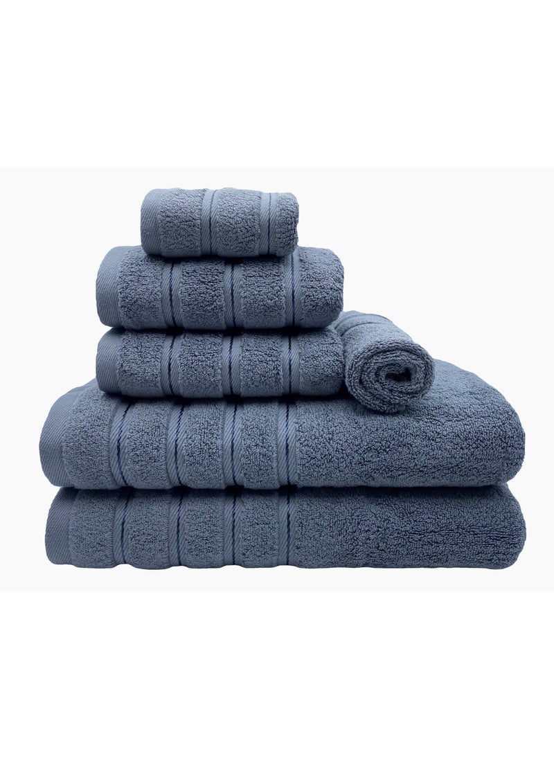 Luxury Bath Towel Set100% Cotton High Water Absorption Thickened Soft and Durable Hotel Bathroom Towels Sports Beach Spa Daily Household Size 2 (70 * 140cm) 2 (35 * 75cm) 2 (34 * 34cm) (Dark gray)