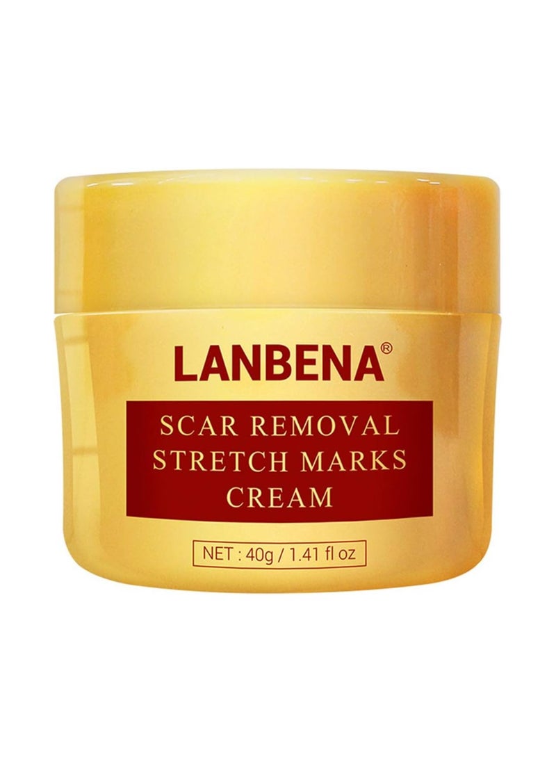 LANBENA Acne Scar Removal Cream Acne Repairing Scar Gel for Surgical Scars, Scars, Burns, Stretch Marks, Acne Spots, Fade Scar Melanin Acne Marks Pock Skin Care, Herbal Scar Cream Face Skin Repair