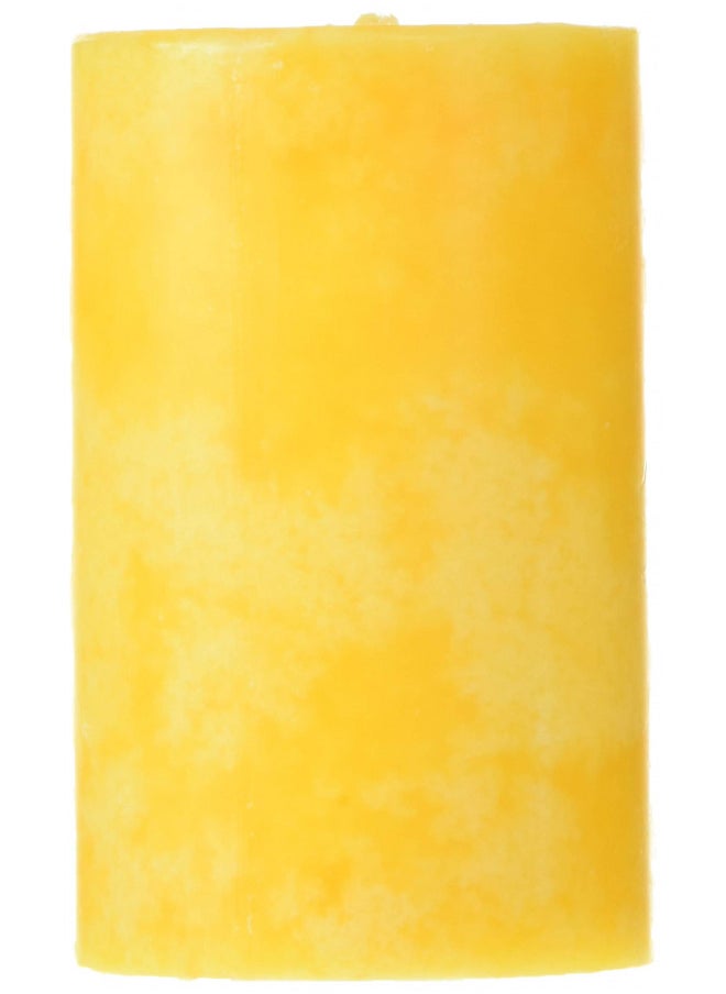 Aroma Naturals Lavender & Tangerine Essential Oil Scented Pillar Candle, Relaxing, 2.5 inch x 4 inch