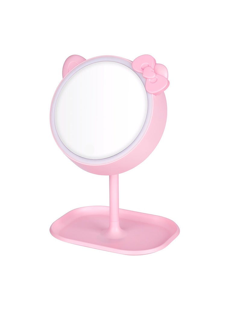 LED Makeup Mirror with Brightness ControlMonochrome (non-adjustable brightness) Monochrome (non-adjustable brightness)