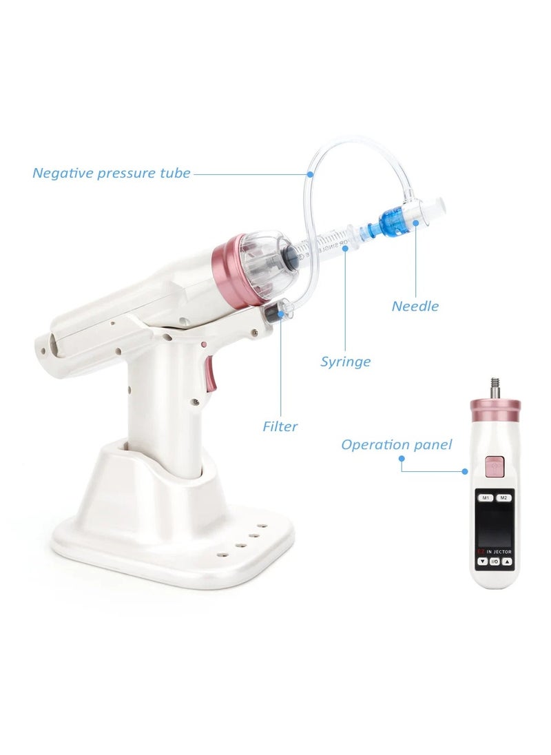 Hydrolifting Gun Mesotherapy EZ Negative Pressure Meso gun, Mesotherapy Hydrolifting Water Injector Microcrystal Injection