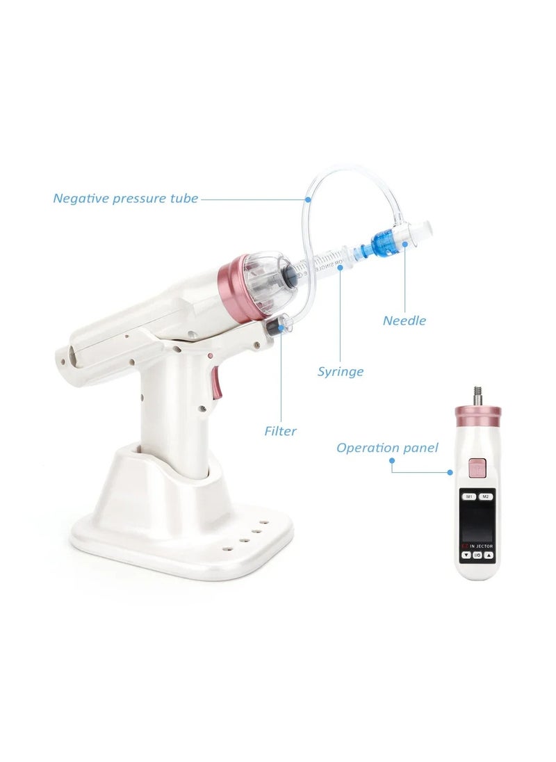 Hydrolifting Gun Mesotherapy EZ Negative Pressure Meso gun, Mesotherapy Hydrolifting Water Injector Microcrystal Injection