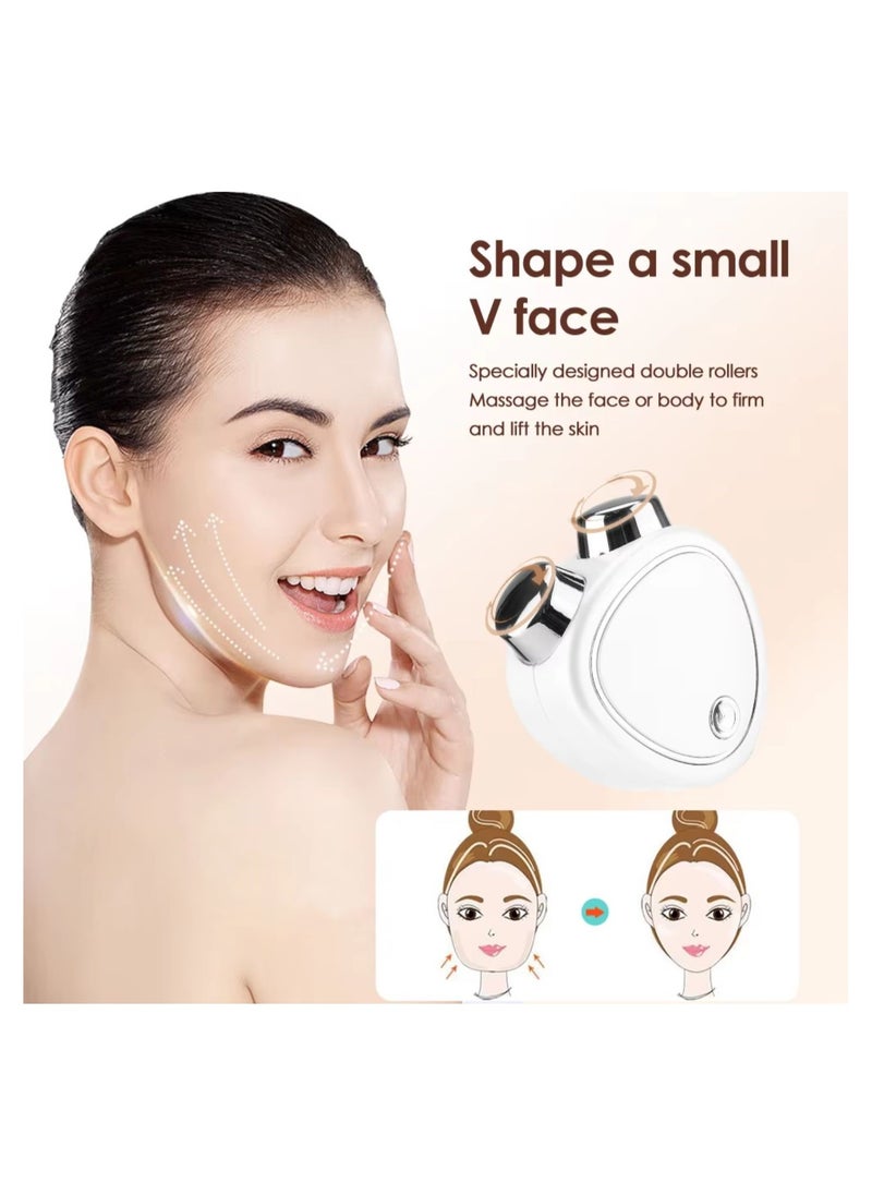 Micro current Face Lifting Machine, Facial Roller Massage, Anti Wrinkle, Skin Rejuvenation, Skin Care, 3D, Face Massager