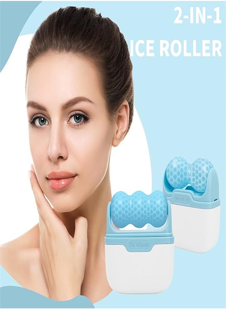 Face and body ice roller, ice massager for eye face puffiness, migraine, pain relief, facial skin care product, treatment tool, portable skin care beauty tool