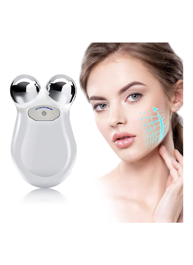 Micro current Face Device Roller, Face Lifting Skin Device for Facial Wrinkle Removal, Facial Toning Massage Device